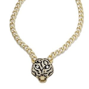 NWT ⚜️🖤⚜️ NATASHA TIGER STATEMENT NECKLACE